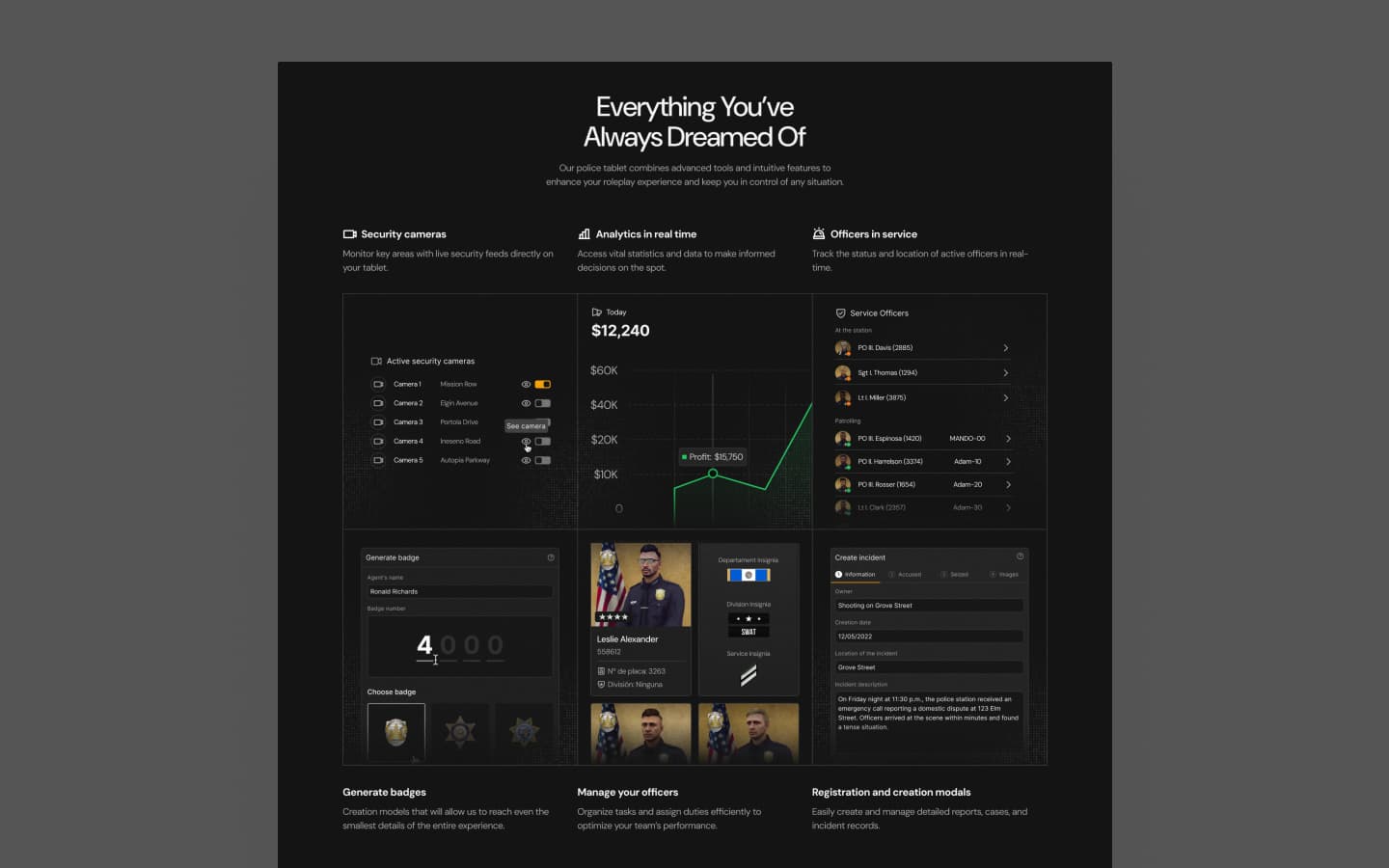 Elevate B2B template, screen 3